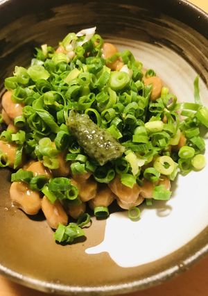 毎日の納豆●きざみ青じそ＆九条葱-レシピのメイン写真