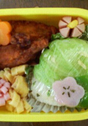 ポケモン♪シェイミのお弁当（キャラ弁）-レシピのメイン写真