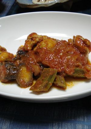 基本のチキントマト煮込み-レシピのメイン写真