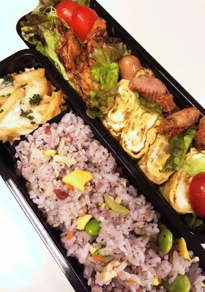 マックのポテト残っちゃったのでお弁当に〜-レシピのメイン写真