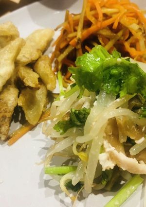 ザーサイとチキンのもやしナムル？-レシピのメイン写真