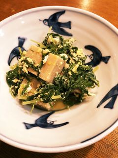 高野豆腐と水菜の卵とじ-レシピのメイン写真