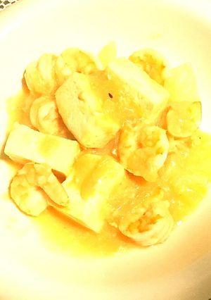 エビチリ豆腐-レシピのメイン写真