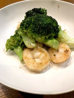 海老とブロッコリーの塩炒め-レシピのメイン写真