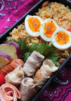 2020/10/5 五目炒飯弁当-レシピのメイン写真