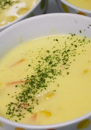 インスタントで♡コーンクリームシチュー-レシピのメイン写真