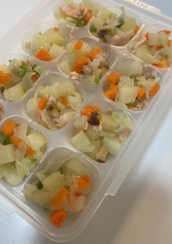 鮭とじゃがいもの和風煮　離乳食-レシピのメイン写真