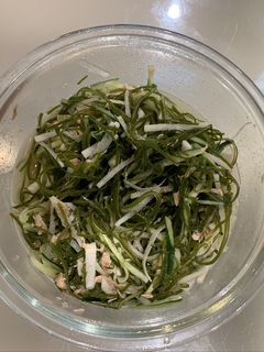 サッパリ!切り昆布のサラダ-レシピのメイン写真