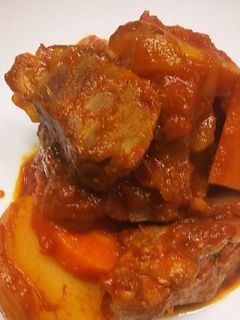 豚肉のトマト煮込み-レシピのメイン写真