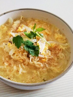 たまごとキノコの塩ラーメン-レシピのメイン写真