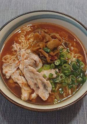 ザーサイ豚肉ラーメン-レシピのメイン写真