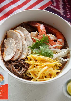 【お家で簡単アジア料理】ラクササラワク-レシピのメイン写真