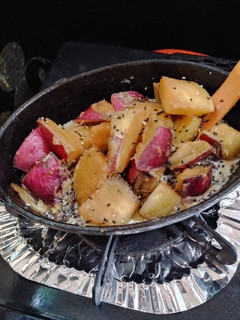 サツマイモ(簡単)バター醤油-レシピのメイン写真