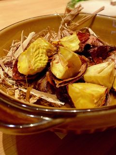生栗の素揚げ-レシピのメイン写真