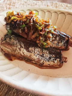 オイルサーディン焦がし醤油炒め-レシピのメイン写真