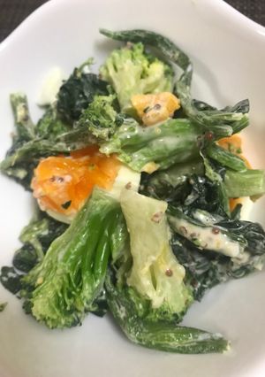 冷凍野菜と卵の簡単サラダ-レシピのメイン写真