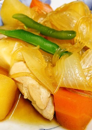 【病院】鶏じゃが【給食】-レシピのメイン写真