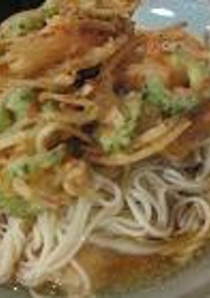ゴーヤと桜海老のかき揚のっけ素麺-レシピのメイン写真