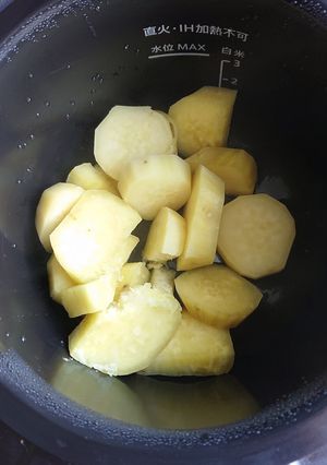ホットクックでいも・かぼちゃ（ゆで）-レシピのメイン写真