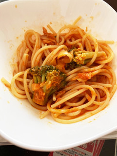 野菜ジュースでパスタ-レシピのメイン写真