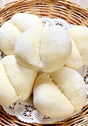 おしり白パン　ホームベーカリーで簡単！-レシピのメイン写真