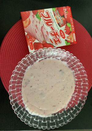 いちごフルーチェ-レシピのメイン写真