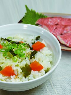 鮭と昆布の和風炊き込み御飯-レシピのメイン写真