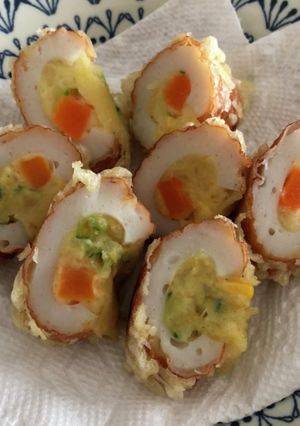 竹輪のポテサラ揚げ-レシピのメイン写真
