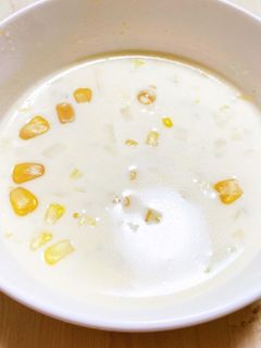 見た目より濃厚!南瓜とコーンのスープ-レシピのメイン写真