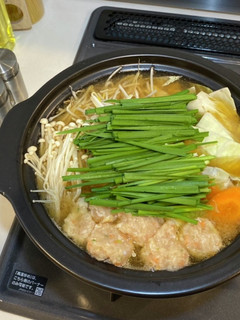 超簡単!めんつゆdeもつ鍋風鶏鍋-レシピのメイン写真