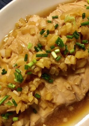 仕込みいらずの鶏チャーシュー☆香味醤油味-レシピのメイン写真