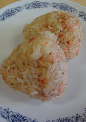 カルシウムたっぷり焼きおにぎり-レシピのメイン写真