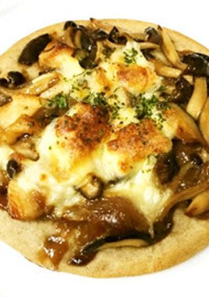 きのこ香る和風ピザ-レシピのメイン写真