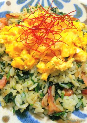 ほうれん草の炒飯◎お手軽食材で簡単-レシピのメイン写真