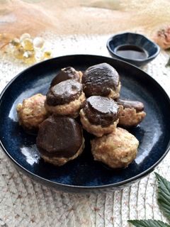 レンジで簡単!しいたけシュウマイ-レシピのメイン写真