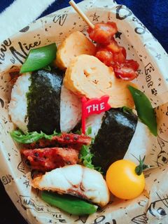 おにぎり弁当-レシピのメイン写真