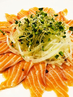 サーモンのカルパッチョ☆-レシピのメイン写真