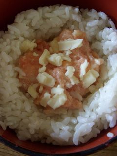 明太マヨチーズのおにぎり-レシピのメイン写真