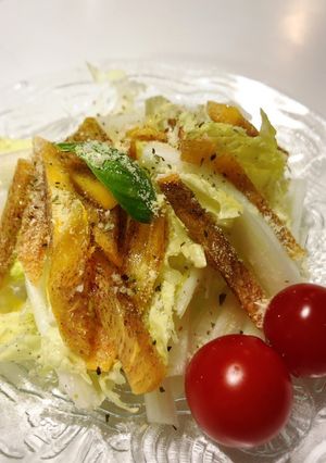 柿と白菜のサラダ-レシピのメイン写真