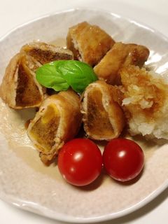 柿の豚肉巻き-レシピのメイン写真