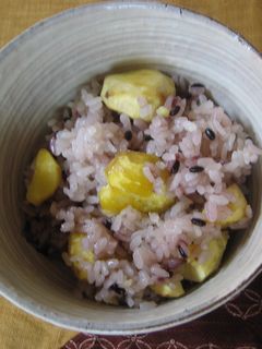 赤飯風栗ご飯-レシピのメイン写真