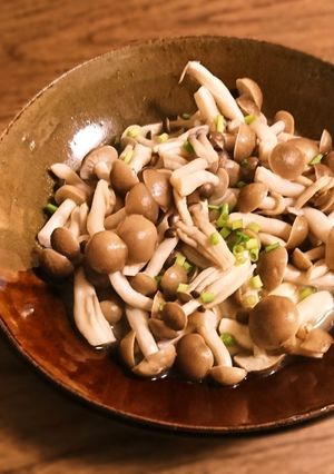 しめじのバターポン酢◎レンチン蒸し◎時短-レシピのメイン写真