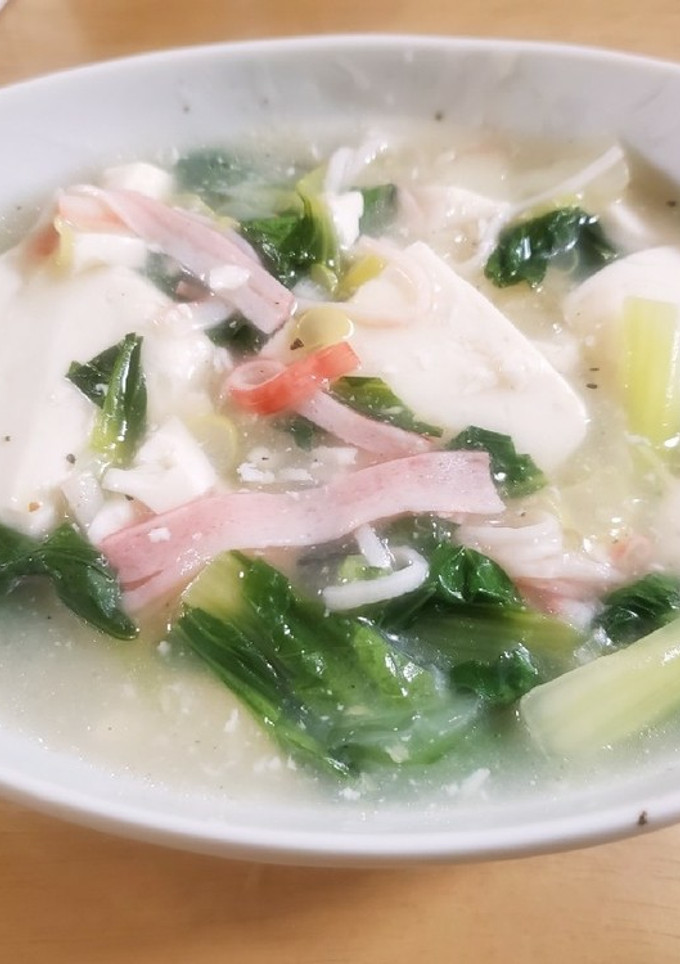 豆腐とカニかまのとろ〜り煮♡-レシピのメイン写真