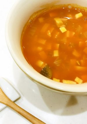 かぼちゃ入り＊美味しいミネストローネ♪-レシピのメイン写真