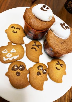 簡単！ハロウィンカップケーキ&クッキー-レシピのメイン写真