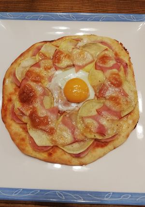 秋のピザ-レシピのメイン写真