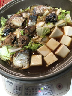 サバ缶と白菜のお鍋-レシピのメイン写真