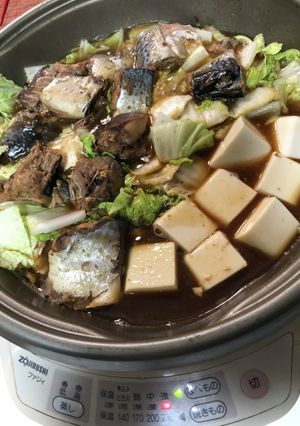 サバ缶と白菜のお鍋-レシピのメイン写真