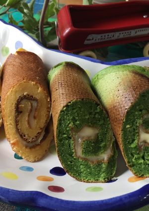 HMで簡単!*野菜deチーズロール*-レシピのメイン写真
