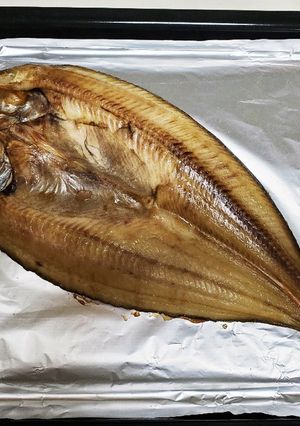 オーブンレンジで焼き魚(ホッケ)-レシピのメイン写真